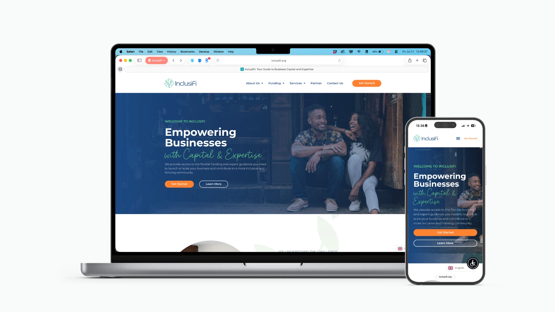 05 InclusiFi Website Homepage