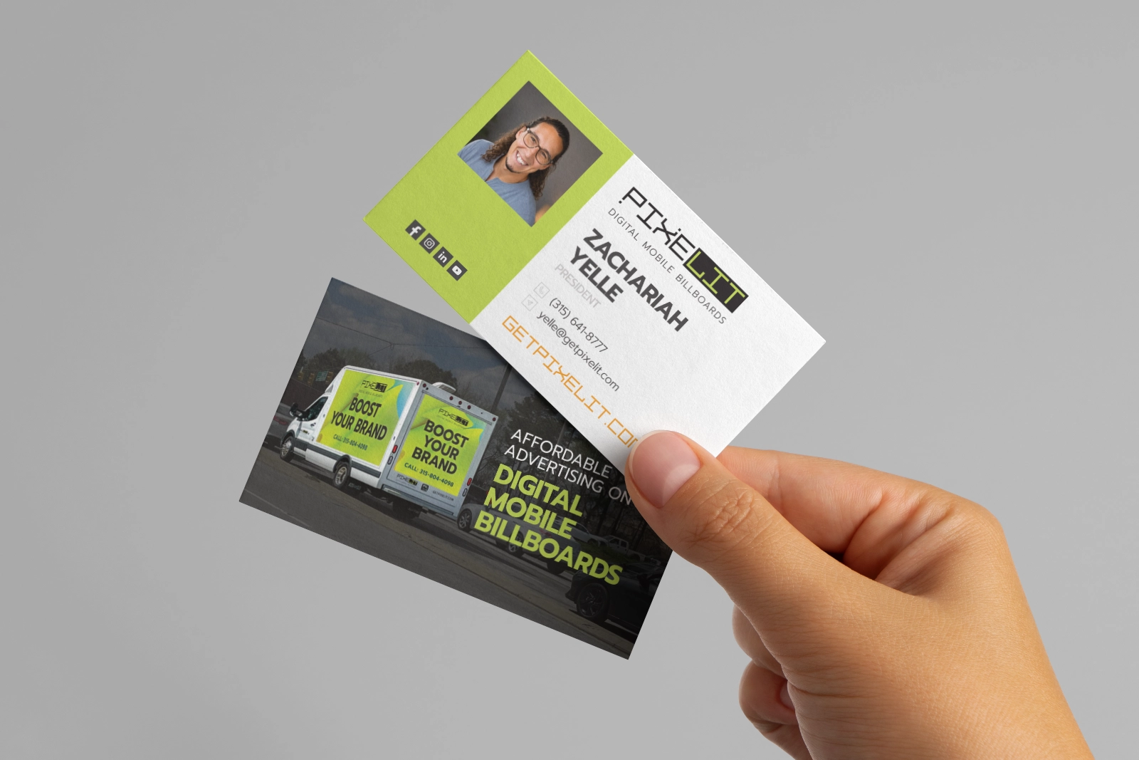 PIXELIT Business Card Design